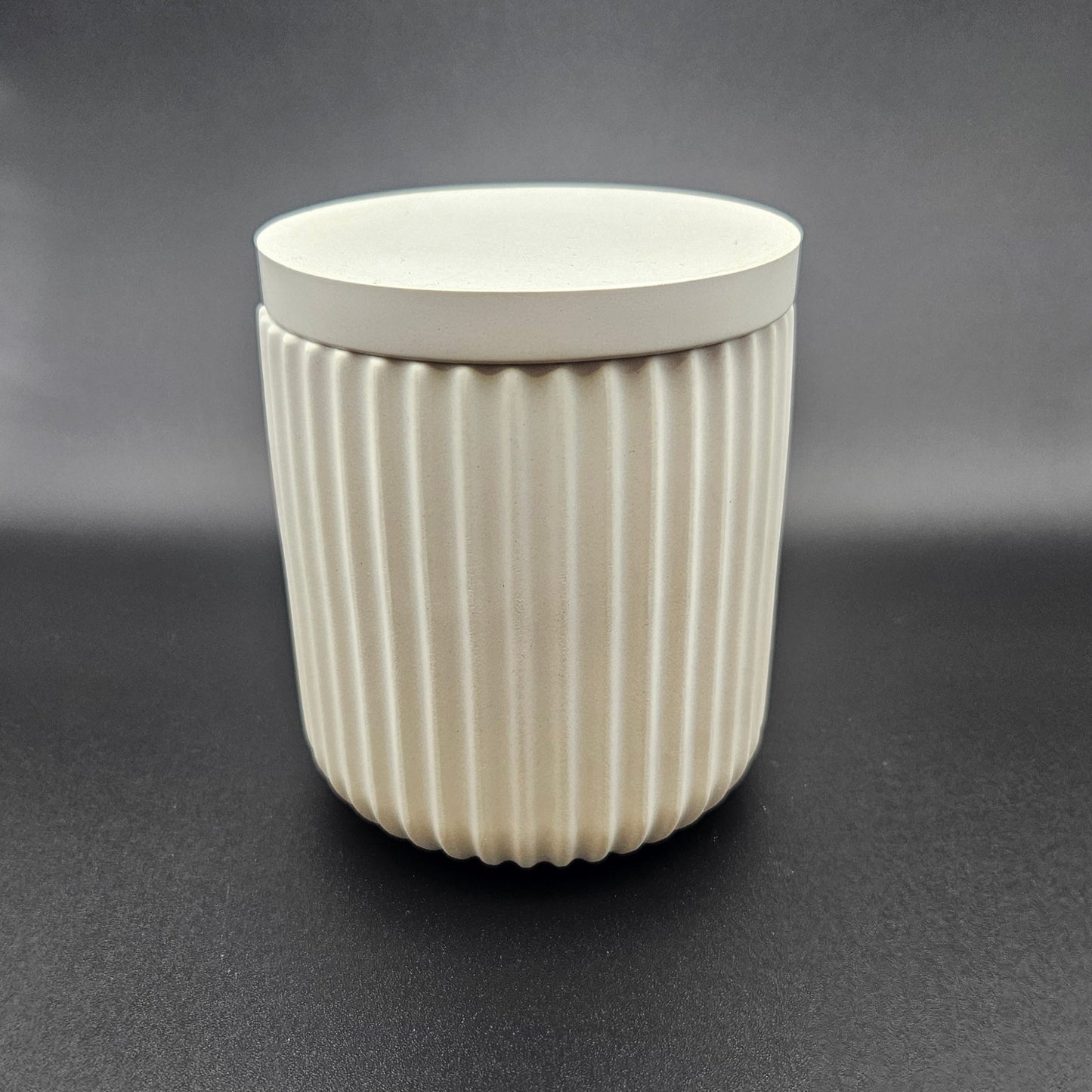 Ραβδωτό Δοχείο με Κερί