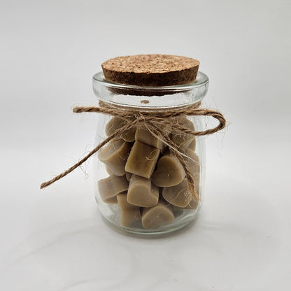 Hearts wax melts σε βαζάκι