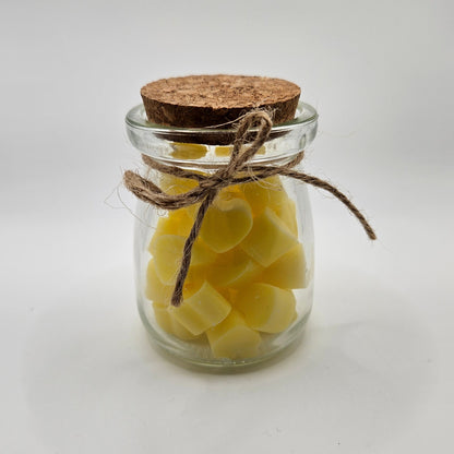 Hearts wax melts σε βαζάκι