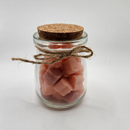 Hearts wax melts σε βαζάκι