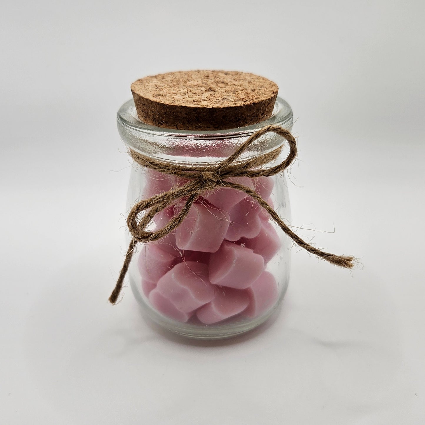 Hearts wax melts σε βαζάκι