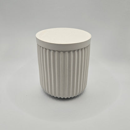 Ραβδωτό Δοχείο με Κερί