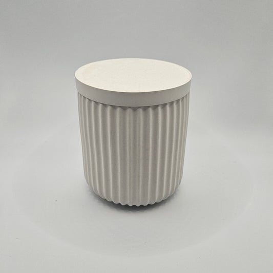 Ραβδωτό Δοχείο με Κερί