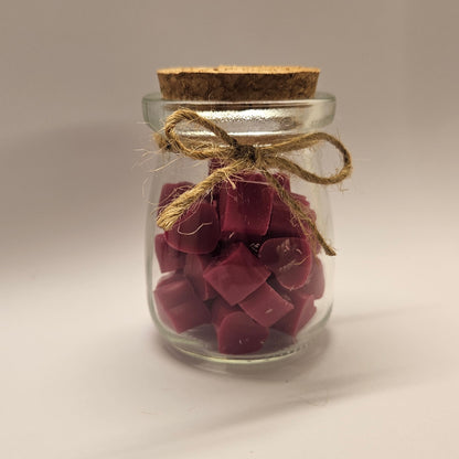 Hearts wax melts σε βαζάκι