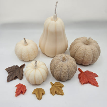 Pumpkin candle